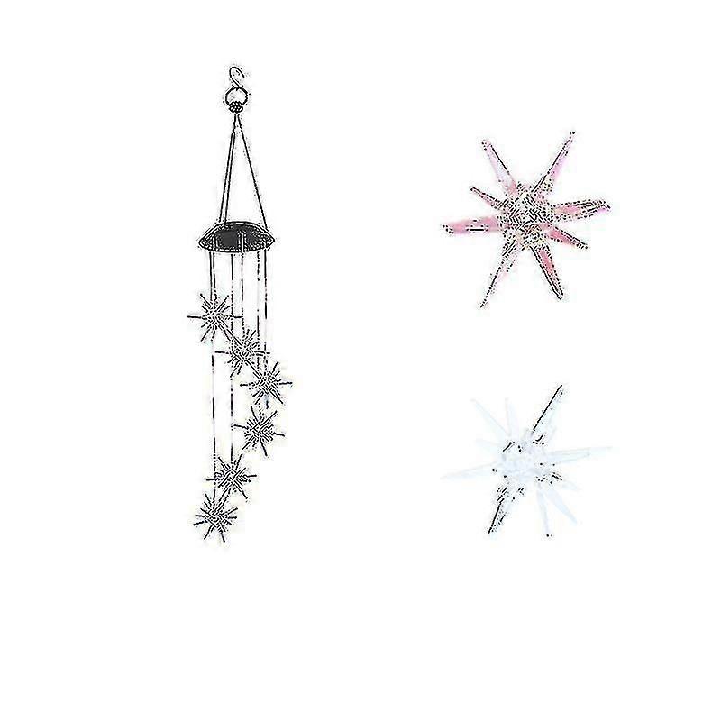 Wind Chime Farbwechsel Solar Mobile Lightcolor2