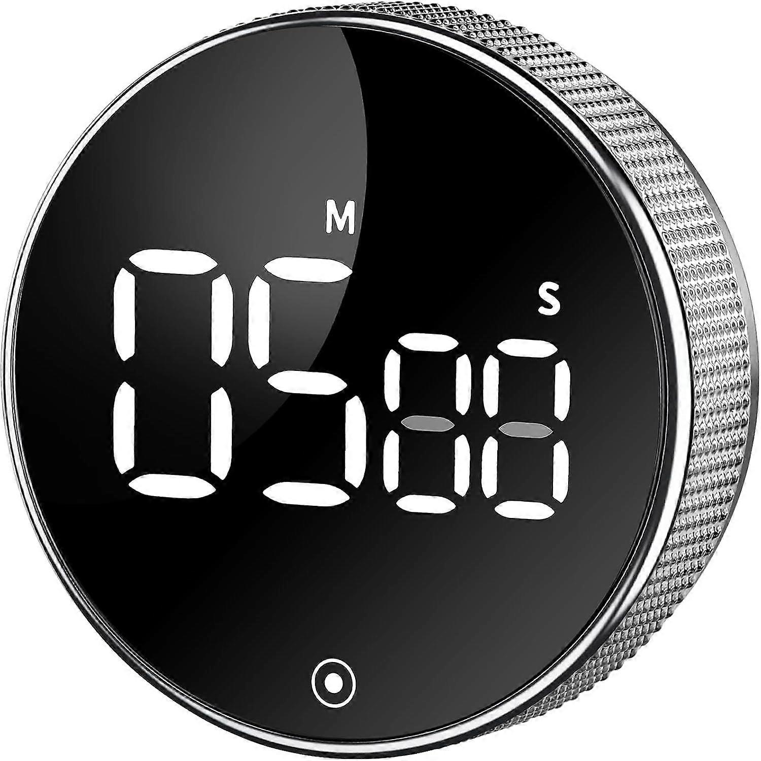 Kitchen Timer, Magnetic Digital Kitchen Timer, LED Magnet Kitchen Timer with Countdown for Classroom Cooking Fitness Baking Studying