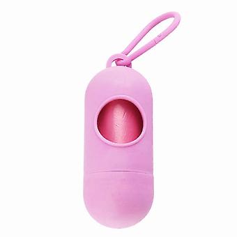 1 Pcs Practical Pet Dog Poop Bag Dispenser Waste Garbage Holder Dispensers + Poop Bags Set