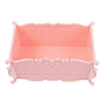 Plastic hamsterbadje voor huisdieren, 1 stuk, roze, schattig badje