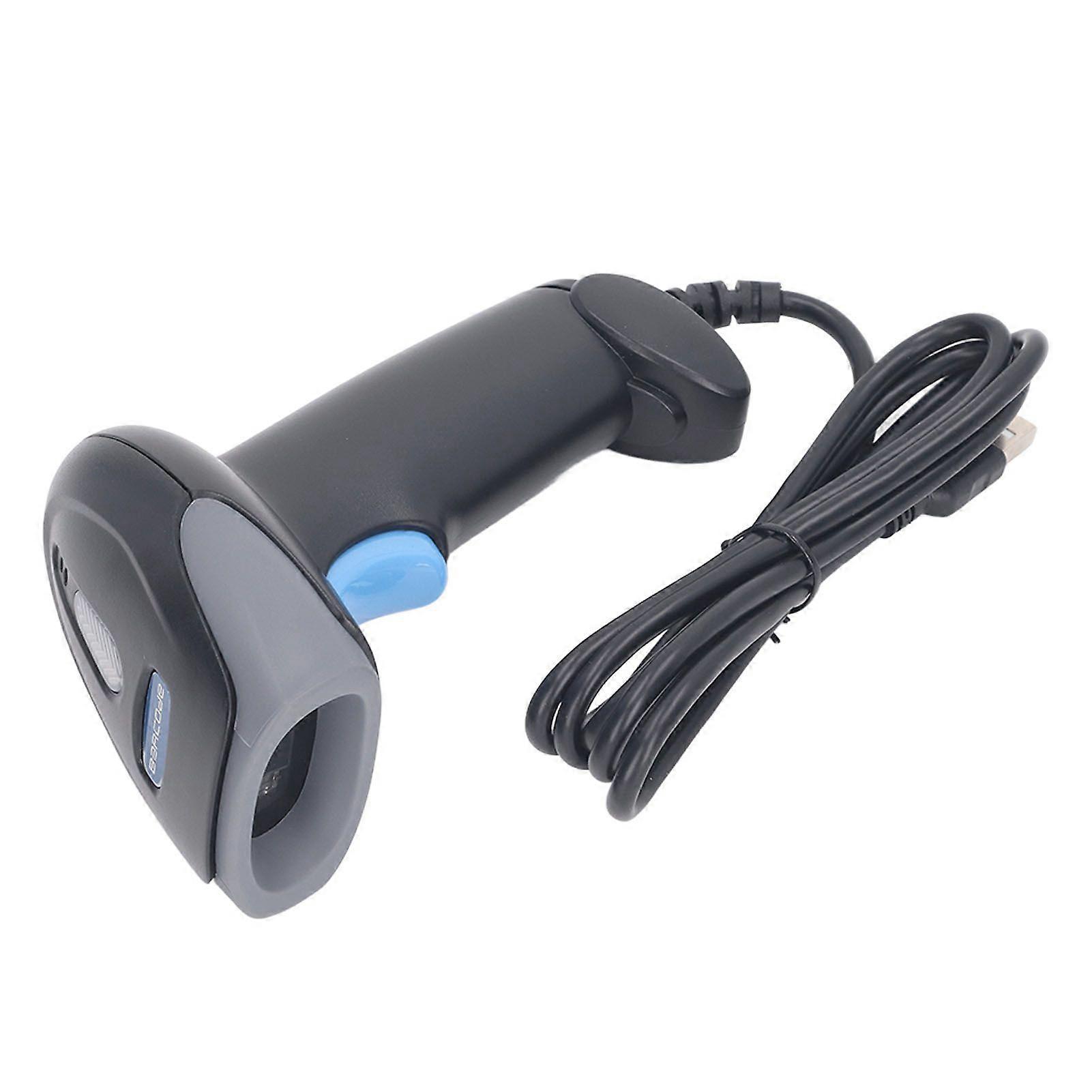 Barcode Scanner Automatic Sensing 1D 2D Barcode Reader IP54 Shockproof QR Code Scanner for Supermarket Warehouse Library