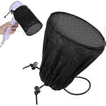 Hair Dryer Diffuser Sock, Portable Foldable Diffuser Attachment for Curly Wavy Hair, Fits Most Standard Blow Dryers, Heat Protection Cap, with Elastic