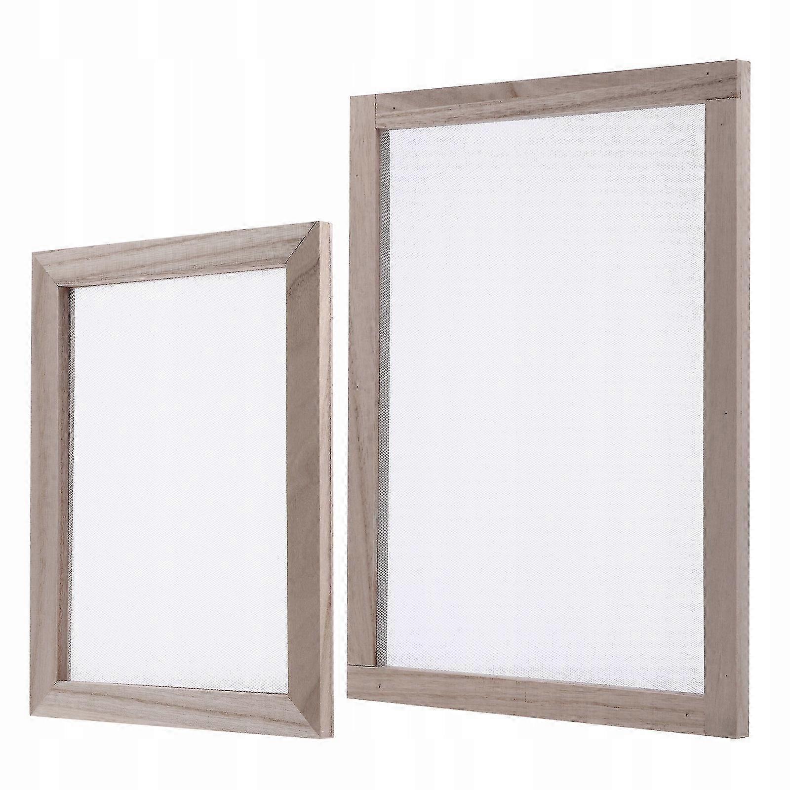 2 Ramki Do Robienia Papieru - Sitodruk