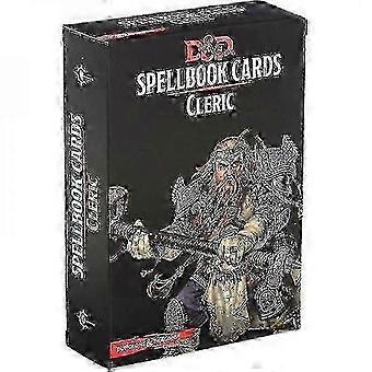 Dungeons & Dragons Priest Spellbook Card Board Game - Dark Gray,x