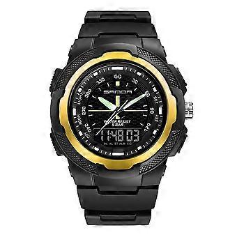Sanda 3004 Elektronische Uhr Uhrwerk Herrenuhr Outdoor Sport Leuchtende Wasserdichte Multifunktionsuhr