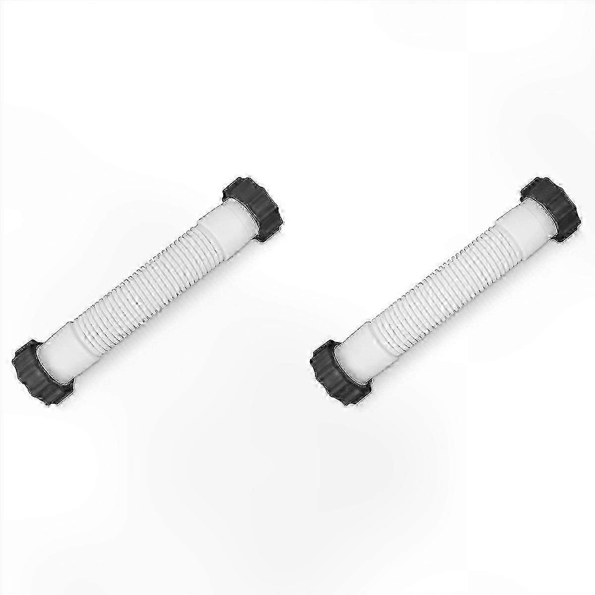 2-Pack 16" Pool Sand Filter Interconnecting Hose, 1.5" Diameter, Flexible Polyethylene, Easy Install, Compatible with Multiple Models