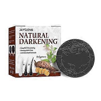 Ginseng og ingefær naturlig hårmørkende sjampobar for næring av røttene og oljekontroll