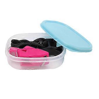 prodef Whistle Competition Whistle E with Lanyard and Storage Box compatible with Coaches Referees and KidsRose Red intelligence