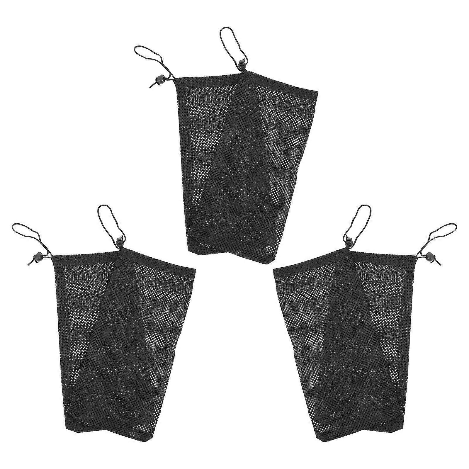 Fish Tank Filter Bag Polyester Material for 6Pcs Mesh Storage