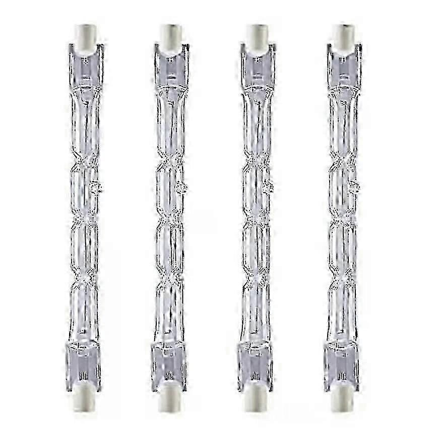 R7s 230W halogen floodlight bulbs dimmable 4pcs for security lights