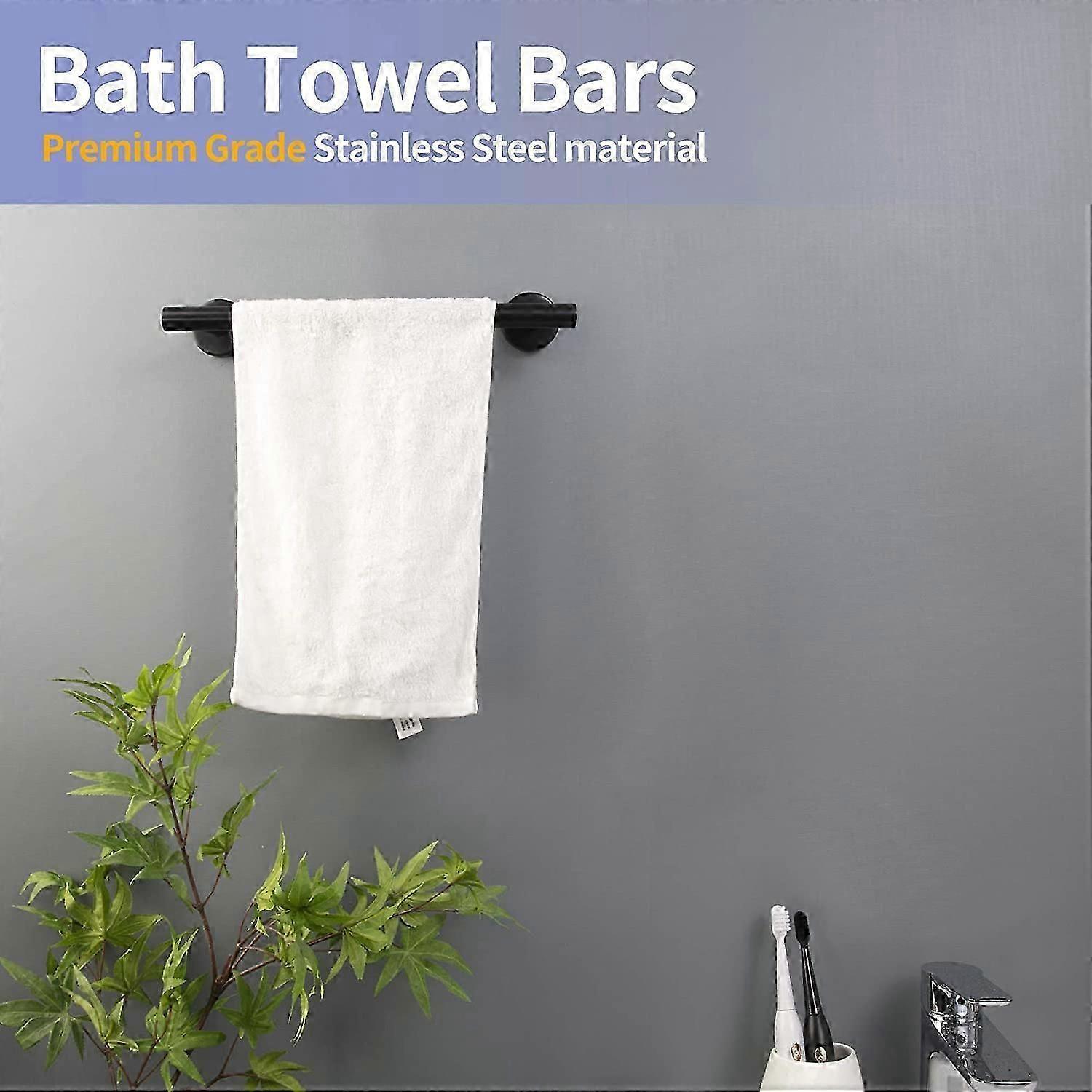 Towel Rack, Wall-Mounted, Concealed Screws 26-27
