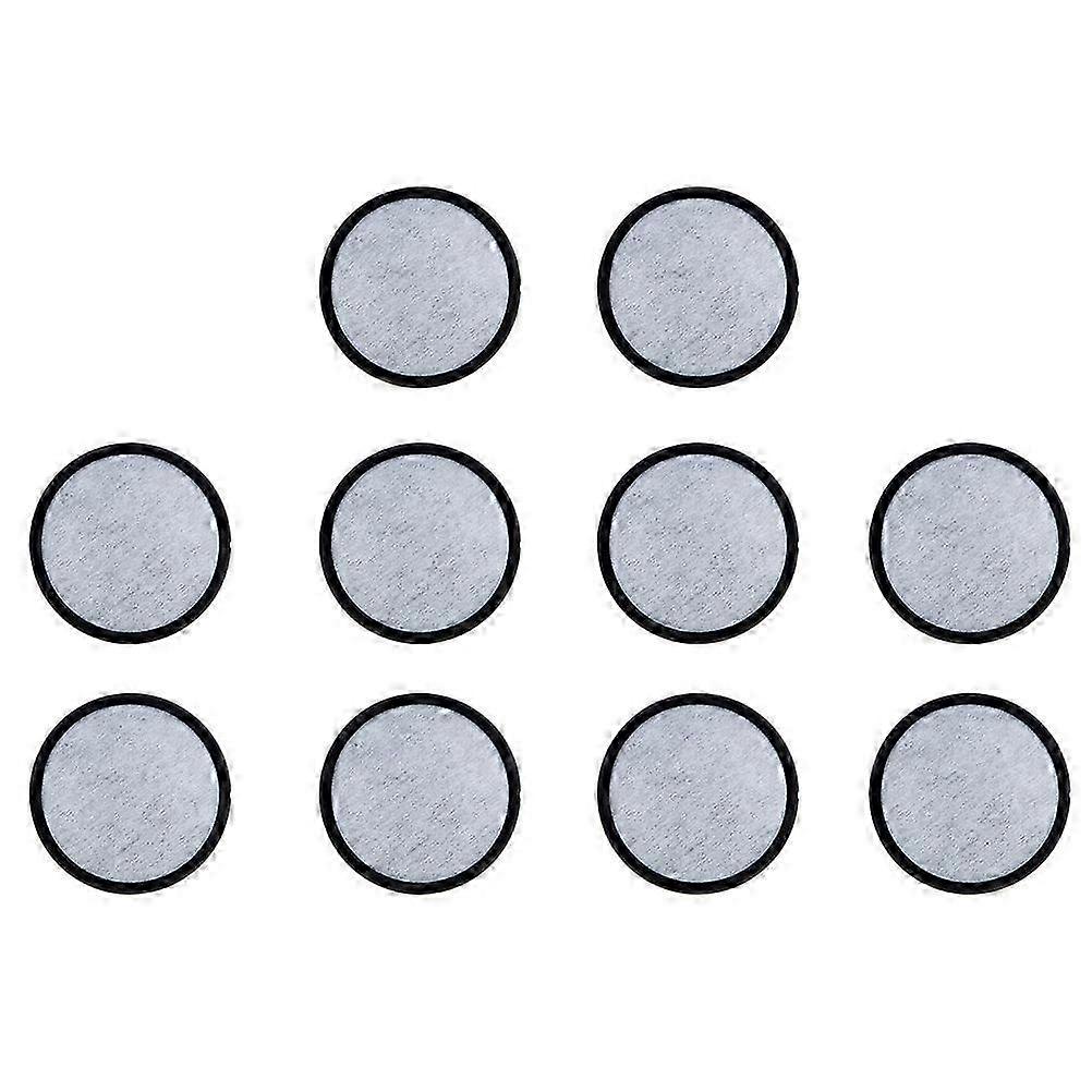 Filter Disc Activated Charcoal Water Filter Replacement 10Pcs compatible with Coffee Use