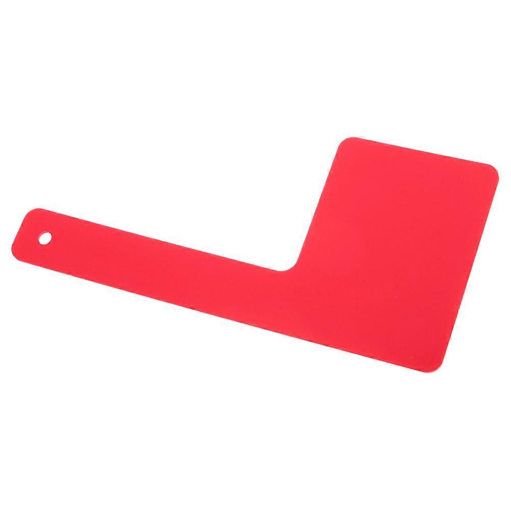 2Pcs Mailbox Flag Replacement Acrylic for Mailbox Use Red
