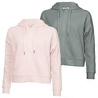 Calvin Klein Capa Full Zip Leve Respirável Oversize Hoody