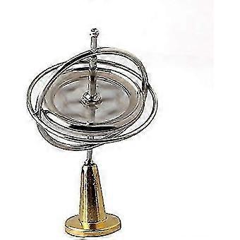 Giroscopio antigravedad Metal Mecánico Gyro Física, Buenos Juguetes de Regalo Accesorios (plata)