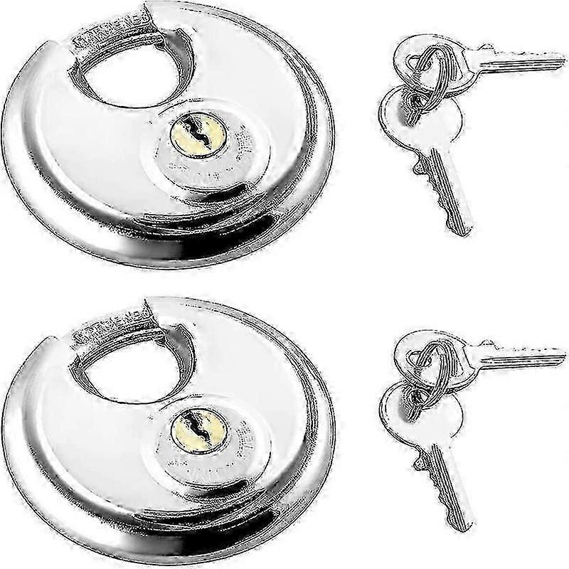 Premium Stainless Steel Padlocks 2 pcs