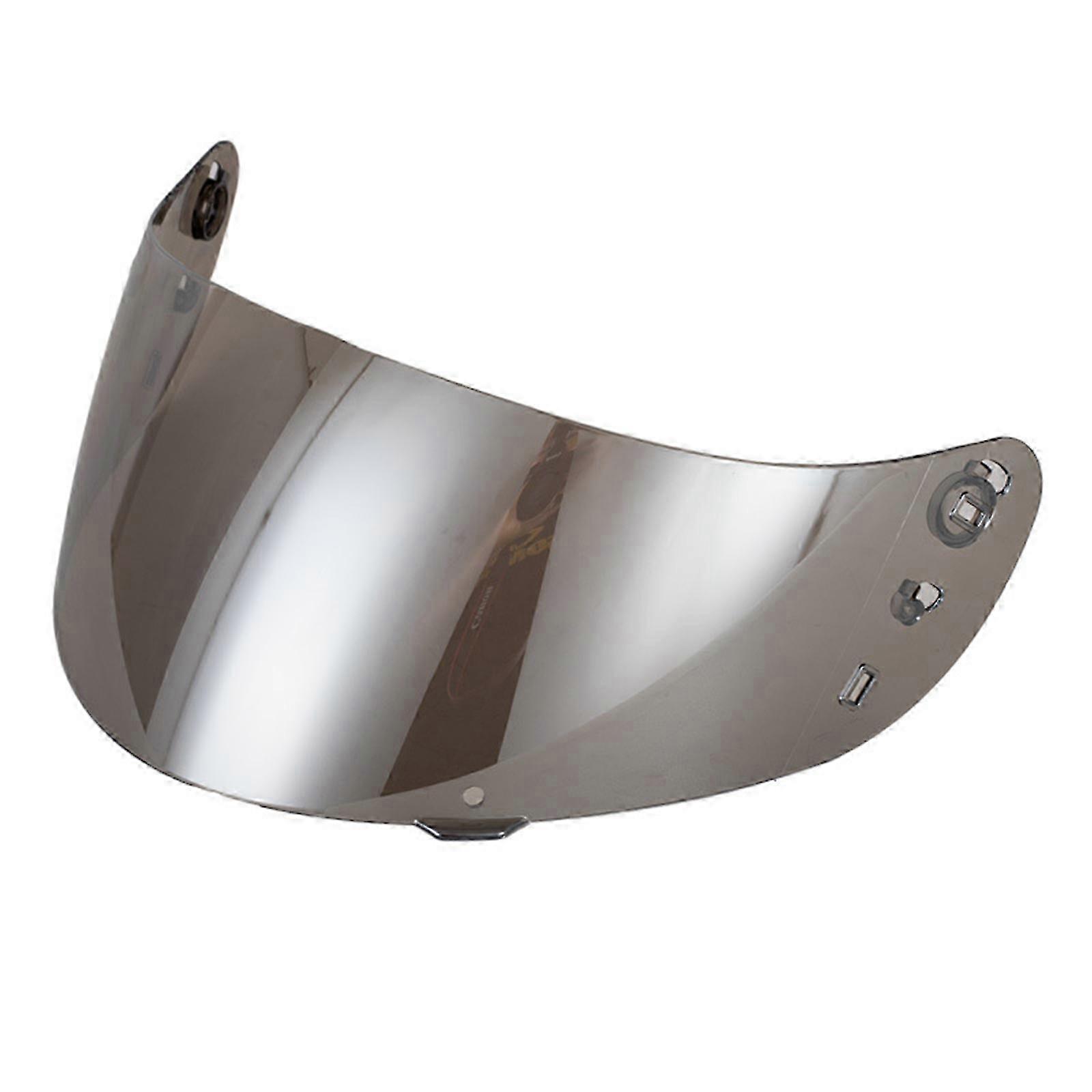 Motorcycle Helmets Shield Full Face Helmets Visors Lens compatible with Icon IC-04 Helmets Shield Scratchproof Helmets Shield silver