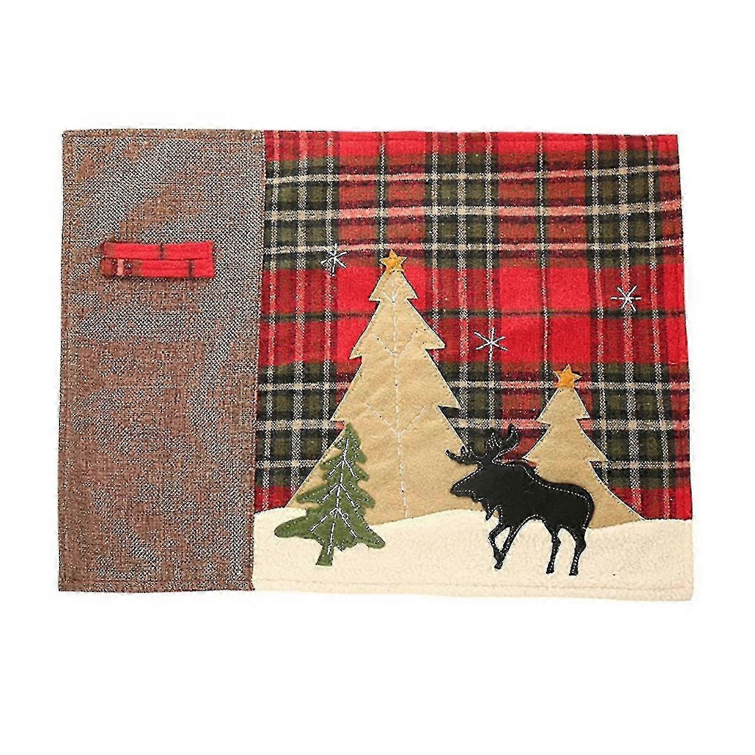 Linen Christmas Table Placemat