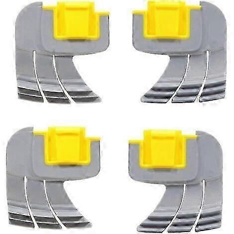 Zodiac MX8 MX6 Replacement Rubber Brushes 4 Pack