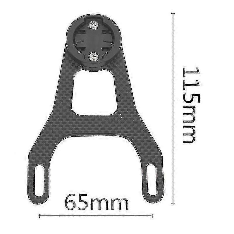 Carbon Fibre Bike Computer Mount