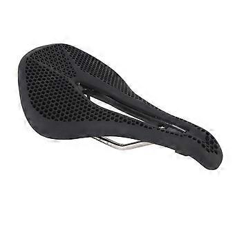 Cycle Saddle Seat Rubber Iron Breathable Shock Absorbing Enhanced Comfort Saddle Replacement for CyclingYMQX)