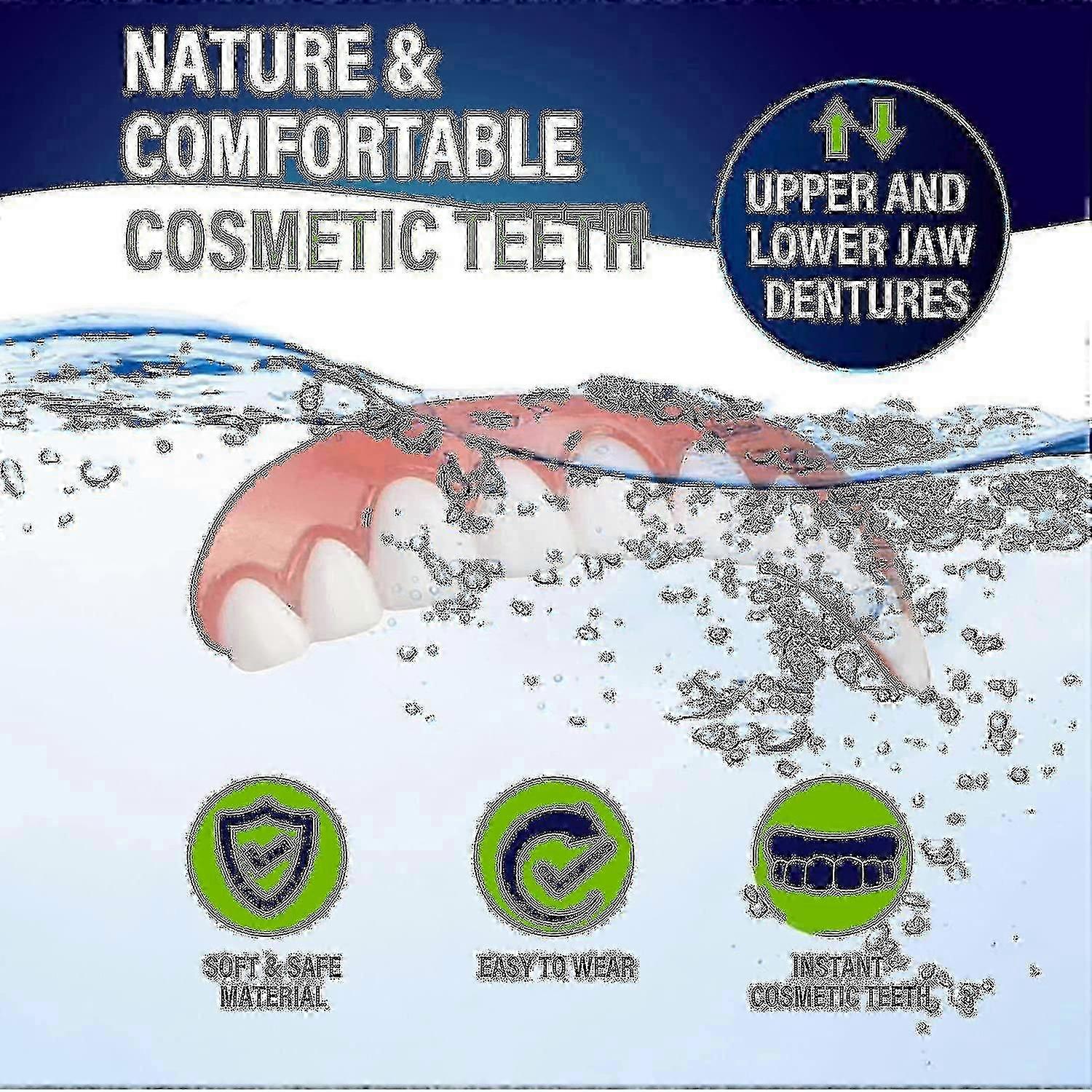 Adjustable Natural Smile Denture Kit