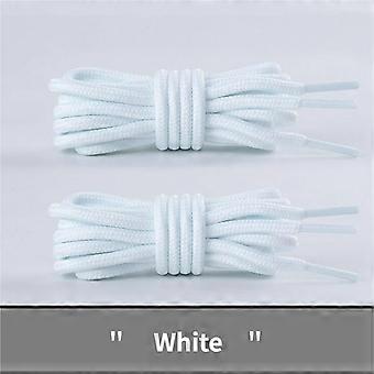Round Braided Cotton Shoelaces, Durable Multi-Color Replacement Laces, Tear-Resistant Laces for Sneakers, Boots & Casual Shoes
