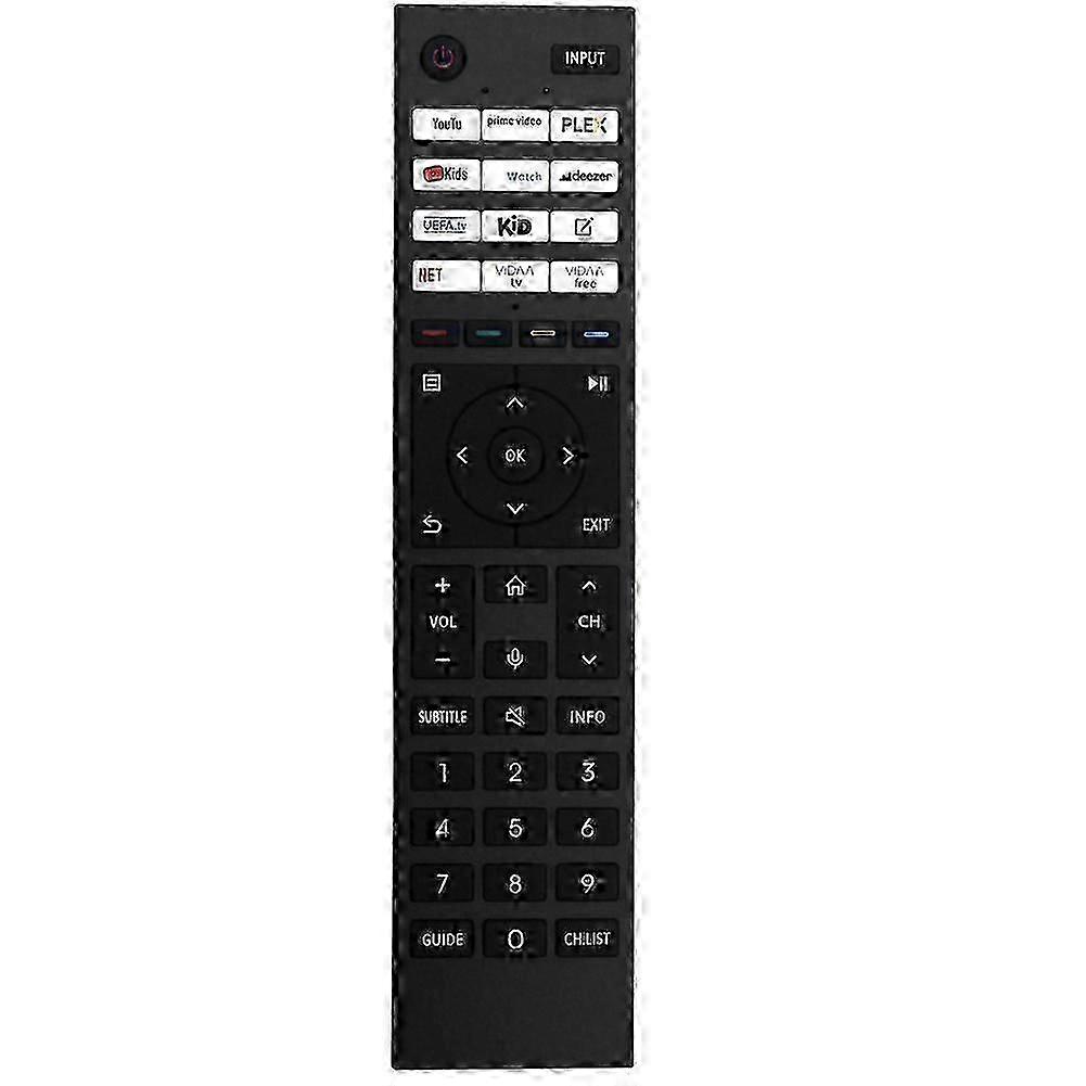 Replace CT-95056 Remote Control compatible with Toshiba 4K Smart Android LED TV Remote Control simple