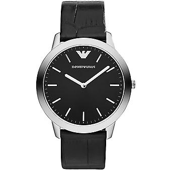 Armani dino Quartz Analog Man Watch with Crocodile Skin Bracelet AR1741