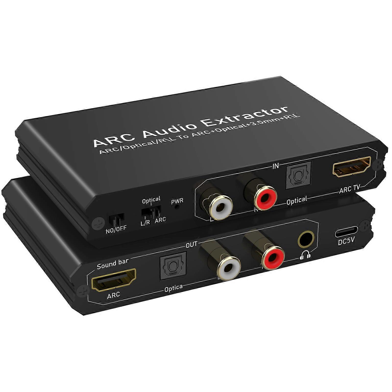 192KHz ARC Audio Extractor, Digitale Audio Extractor Converter