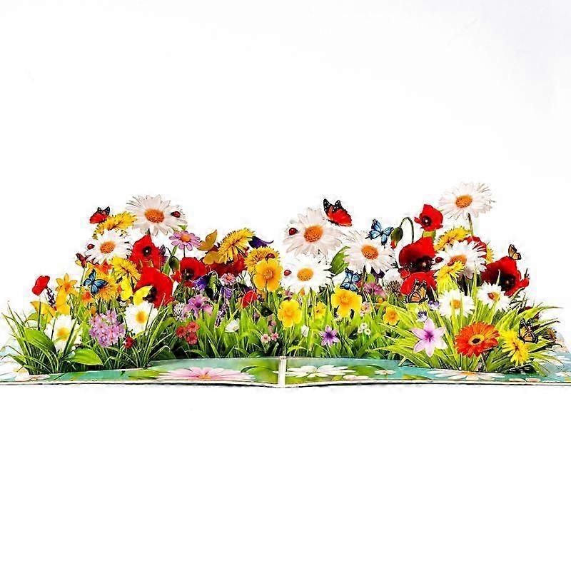 3D Butterfly Flower Standing Card