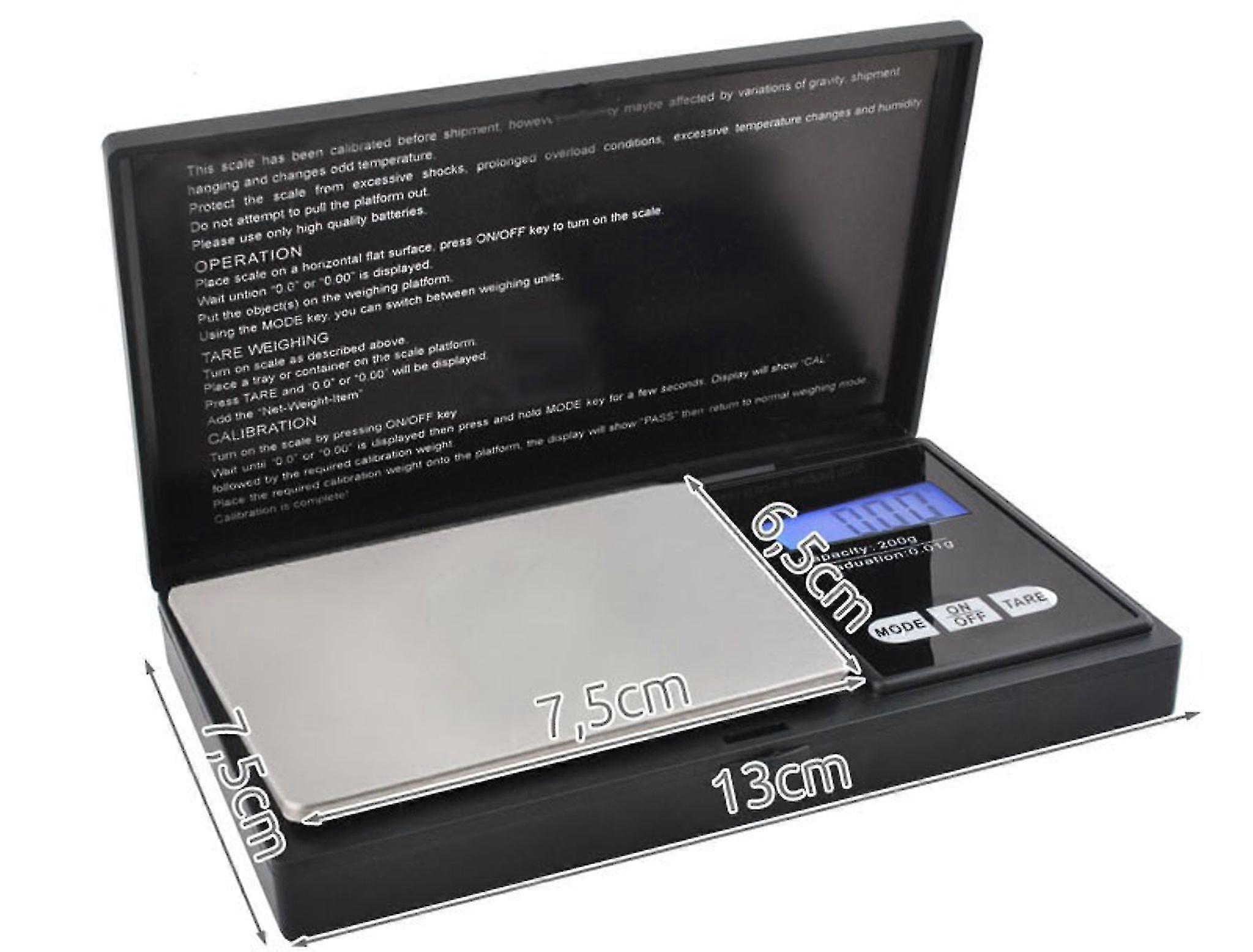 Pocket scale, digital scale, 200g/0.01g scale, reference 2635