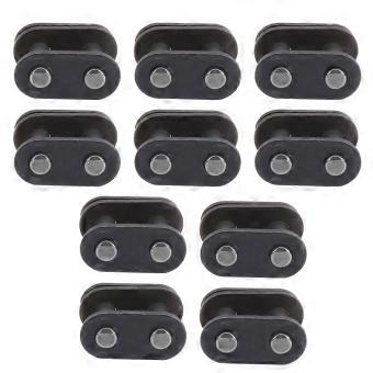 10pcs T8f Chain Master Link Steel Wear Resistance Connectors Lightweight Direct Replacement