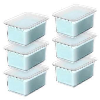 6pcs Cat Litter Box Odor Eliminator Refills, Jasmine Scent, 60-Day Long-Lasting Odor Control, Compatible with Self-Cleaning Cat Litter Boxes