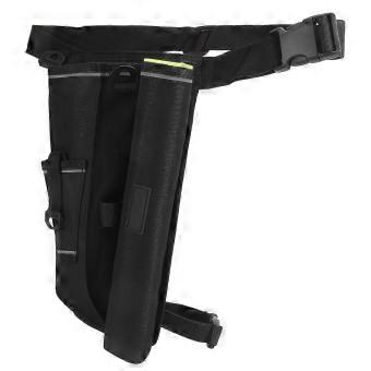 R10 Fishing Gear Bags Multi-Function Portable Waist Drop Leg Thigh Bag with Pole Holder - Ideal for Fishing Rod Storage