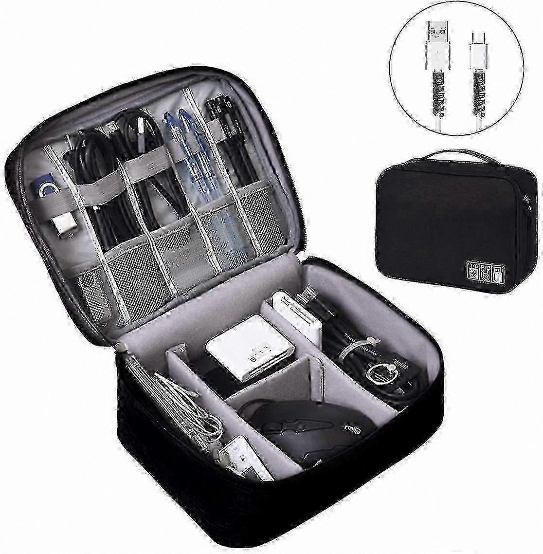 Travel Electronics and Cable Accessory Storage Bags core