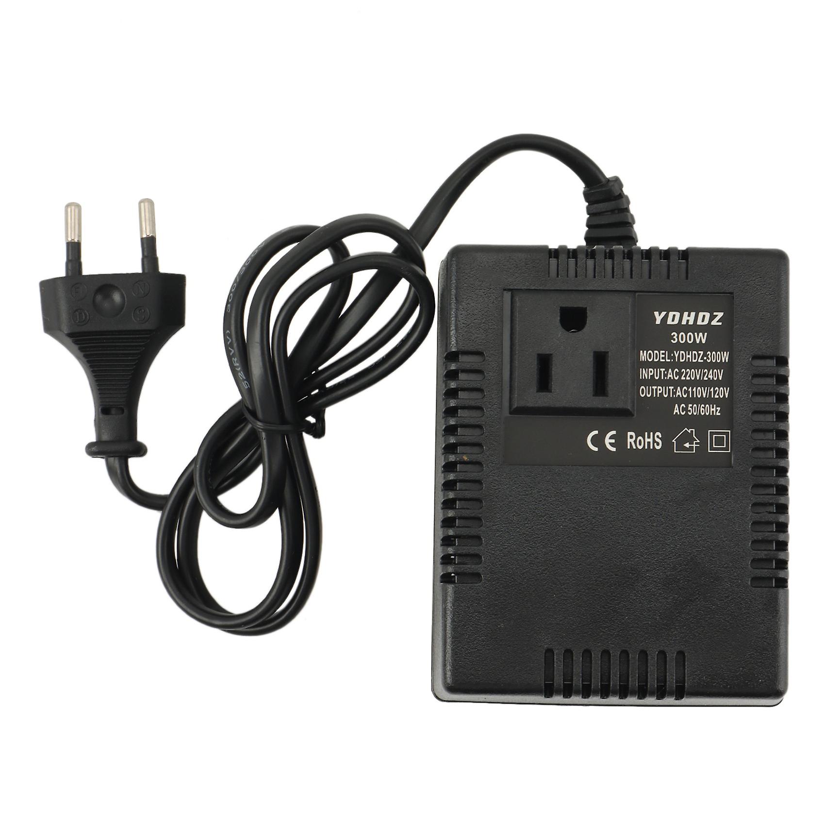300W Voltage Converter 220V To 110V Transformer Transformer Voltage Converter Travel Adapter EU Plu