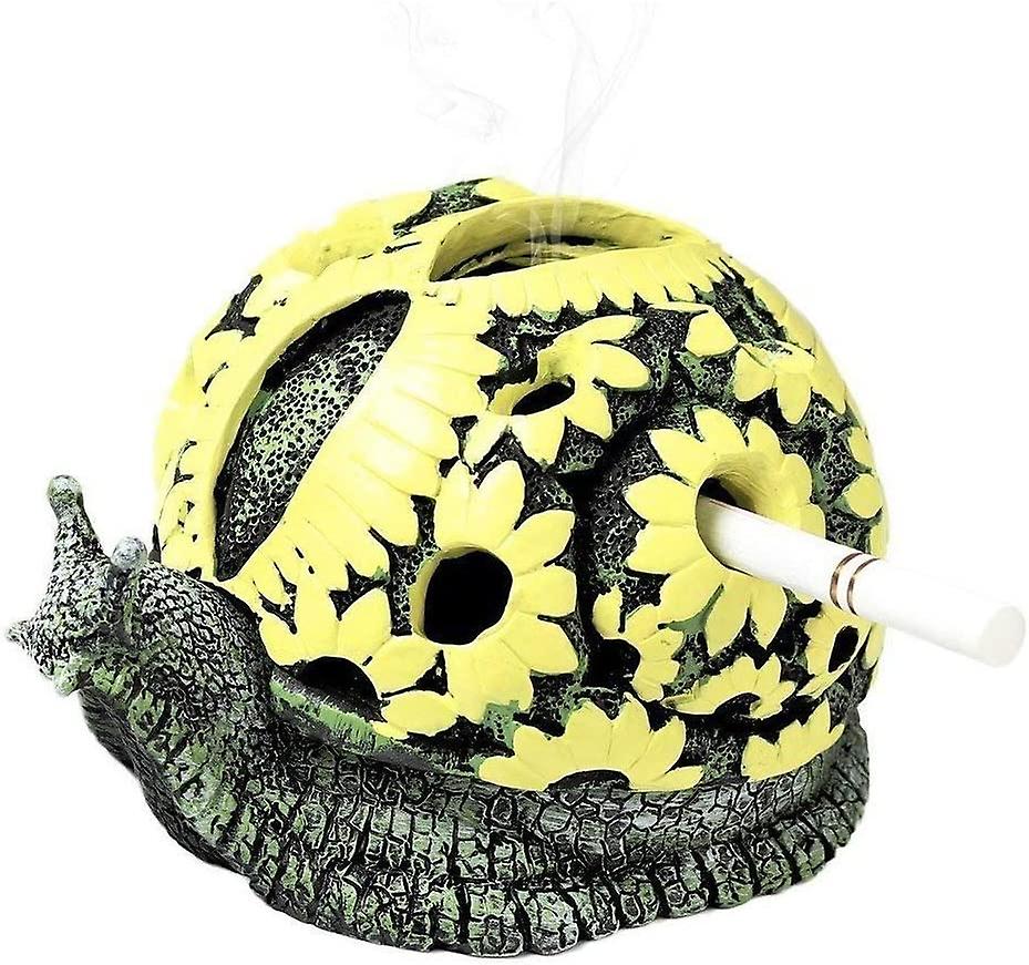 Ashtray Creative Snail Ashtray Craft Decoration