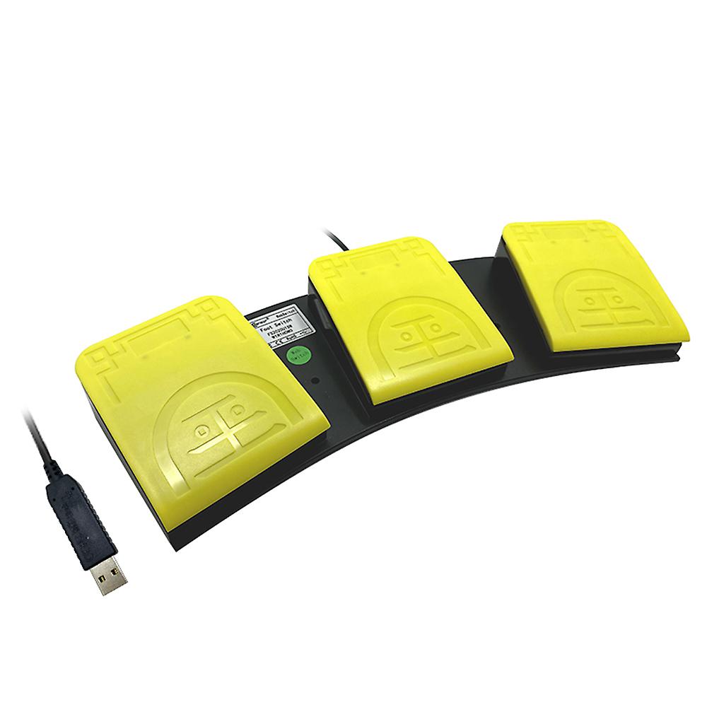 Usb Triple Foot Switch Control Three Keys Customized