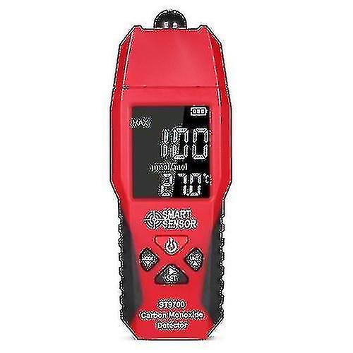 Smart Sensor St9700 Handheld Carbon Monoxide Meter With High Precision Co Gas Tester Monitor Detector