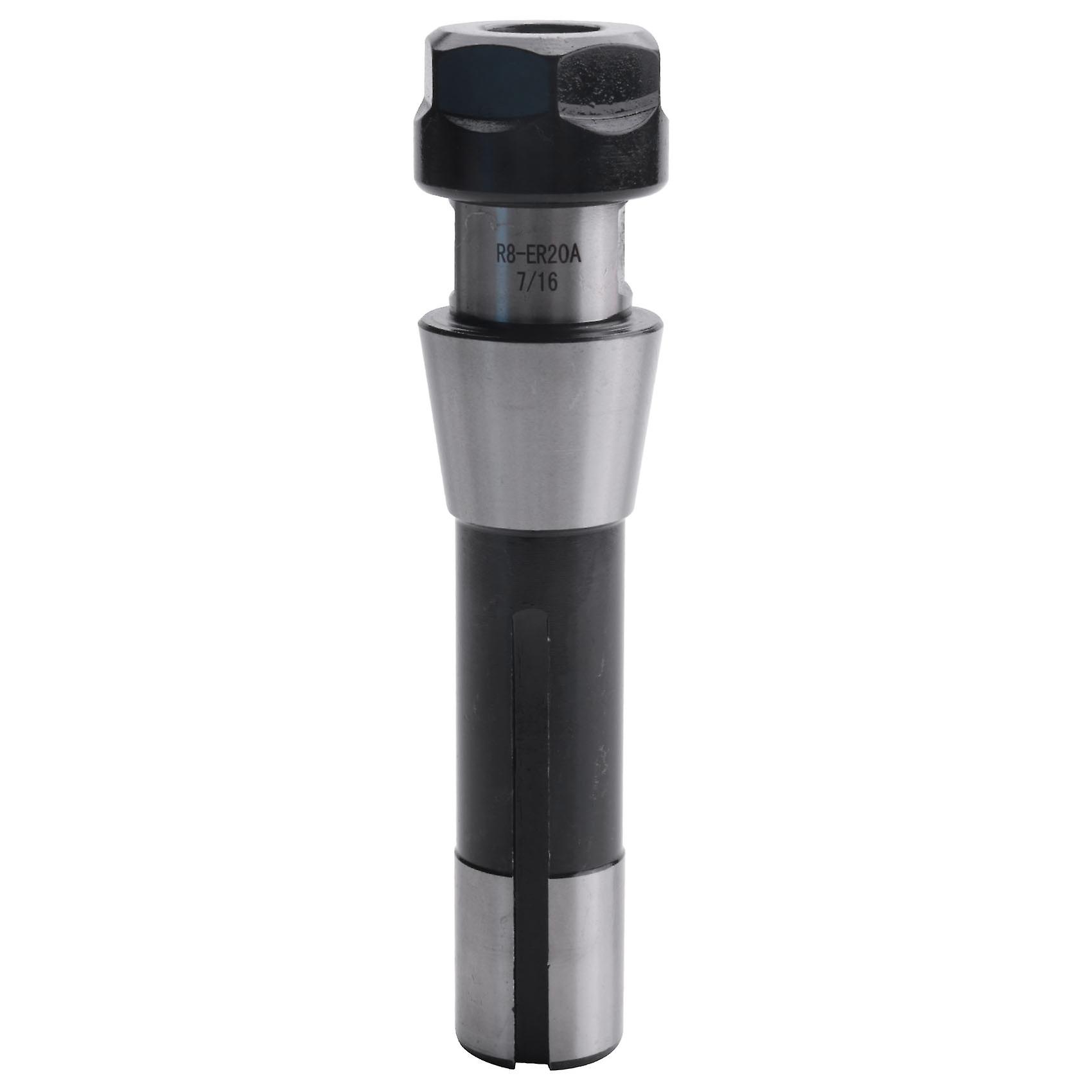 R8 ER20 7/16 inch Collet Chuck Holder Milling Lathe R8 Arbor Spindle Holder Tool