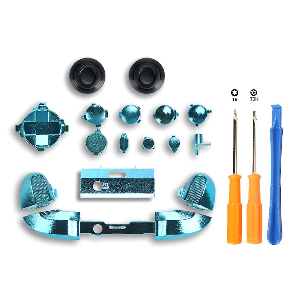 Full Trigger Button Set LB for RB Thumbstick ABXY Buttons D-pad Mod Kit with/without Screwdrivers for X Box Series S X