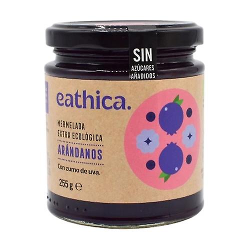 Organic blueberry extra jam 225 g (Blueberries)