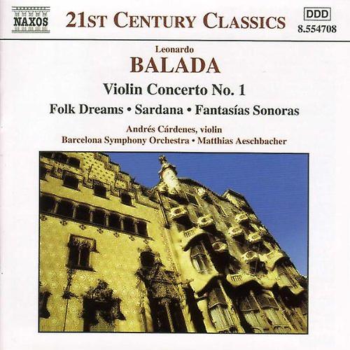 Leonardo Balada - Baladaviolin Concerto No 1 [CD]