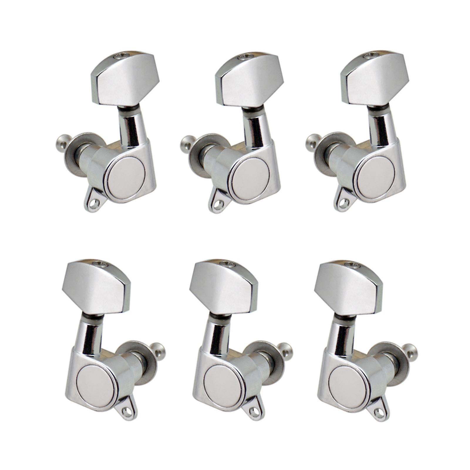 6buc sigilate chitara string cuie de blocare Tunere 3L3R Tuning Pegs String Tuners electric chitara acustica tuner Machine Capete butoane 3 stânga 3 dreapta