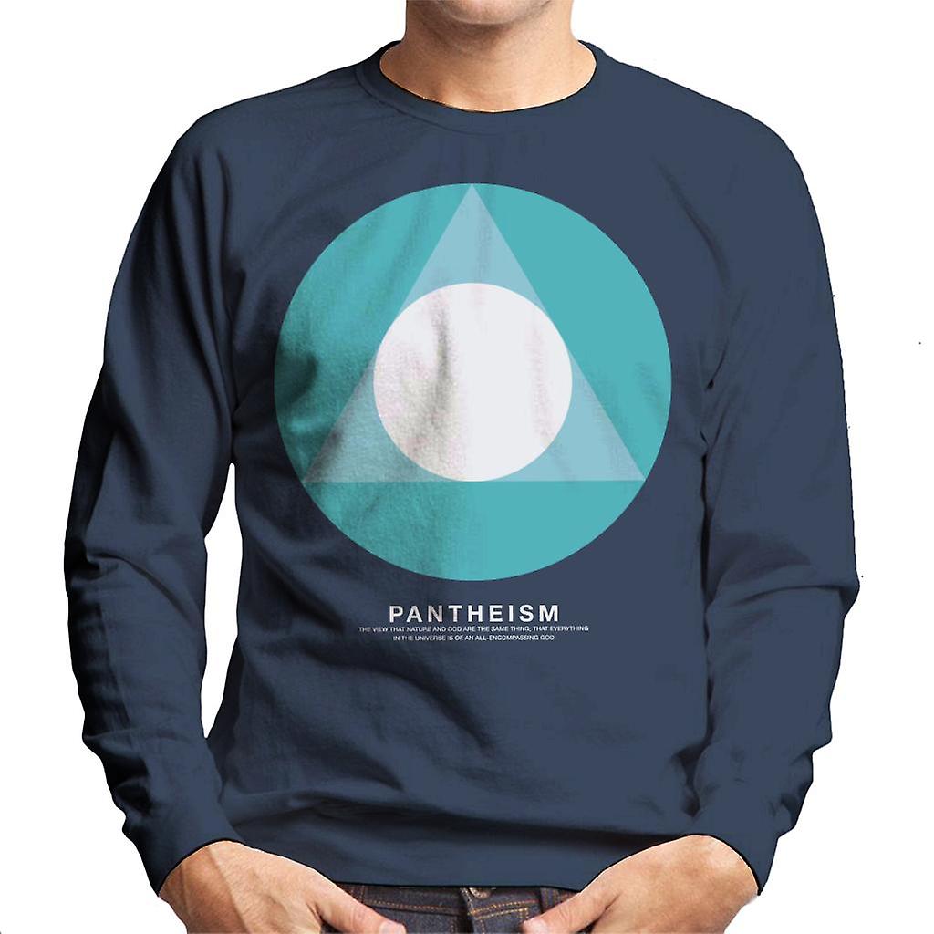 Pantheïsme filosofie symbool mannen Sweatshirt
