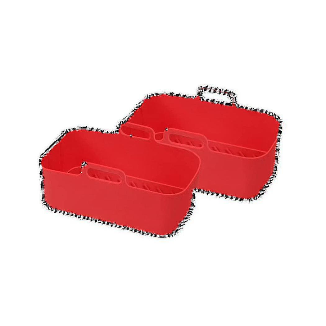 Silicone Liners, Silicone Pot Reusable Liners For Ninja Dual Dz201 Dualzone, ,red