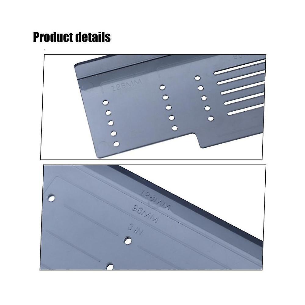 Kitchen Cabinet Pulls Installation Jig Drill Mounting Template For ...