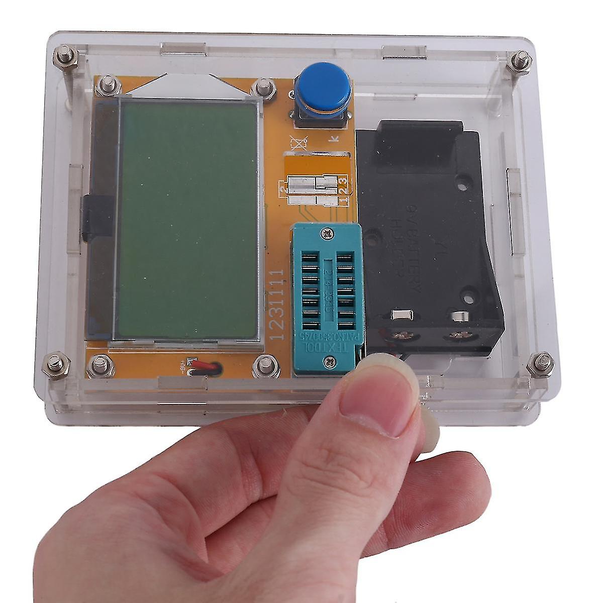 Lcr-t4 Esr Meter Transistor Er Diode Triode Cce Mos 328 Transistor Er + Case (n