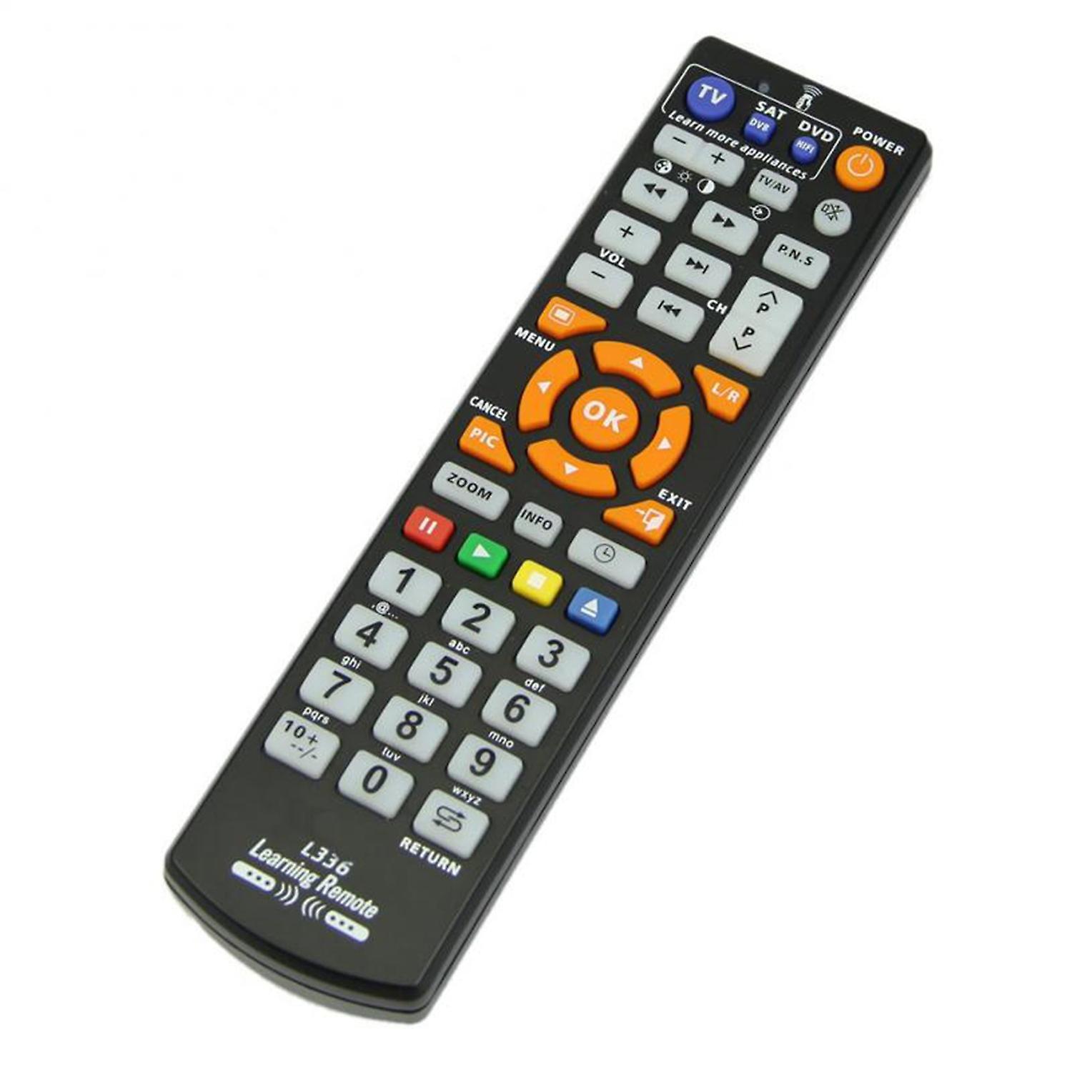 2 x L336 Remote Control Multifunctional One-key Learning Function 126 Learning Keys Universal Smart 
